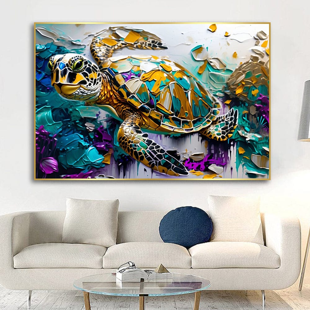 GRAFFITI TURTLE - XL+ – Crib of Art