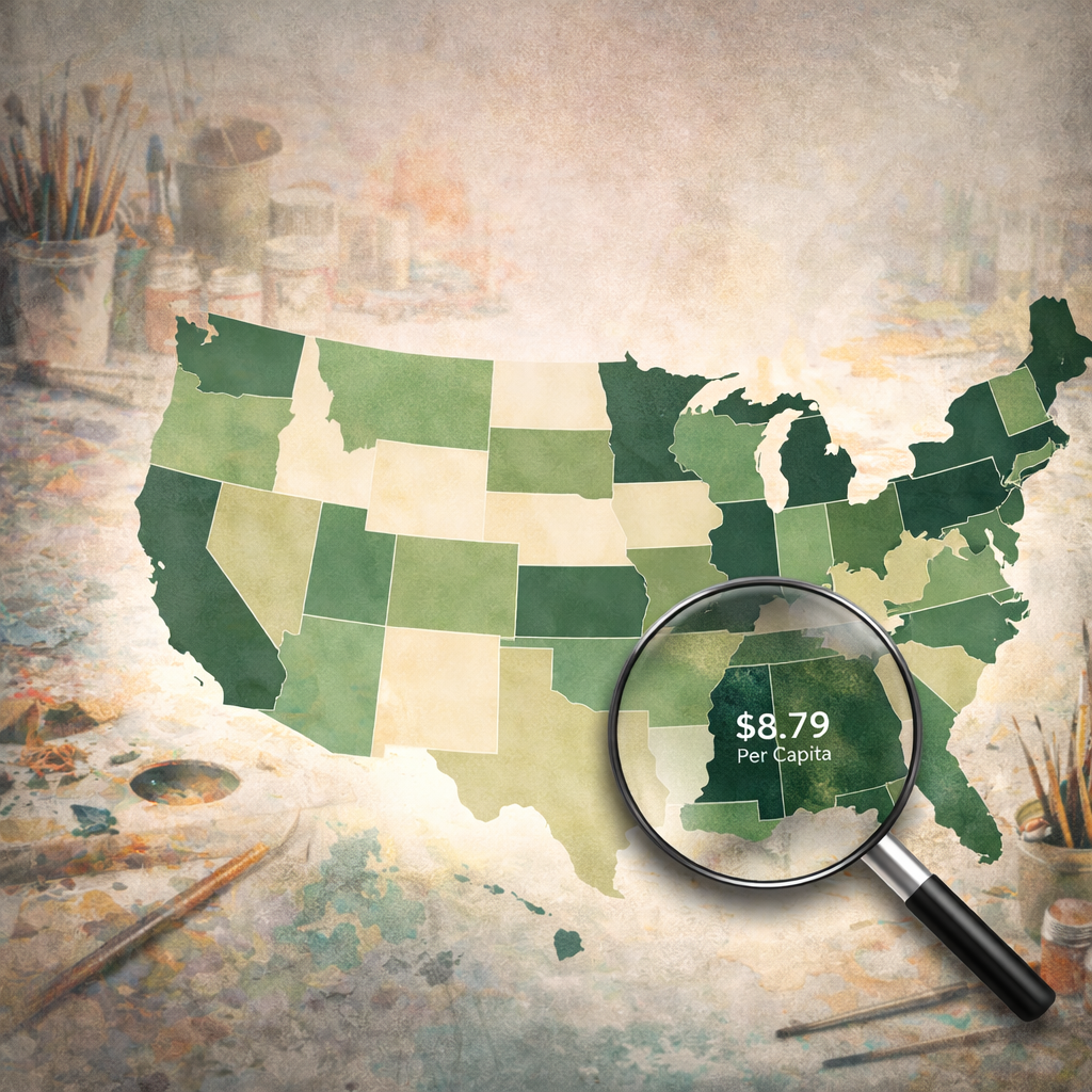 The States That Spend the Most (and Least) on the Arts