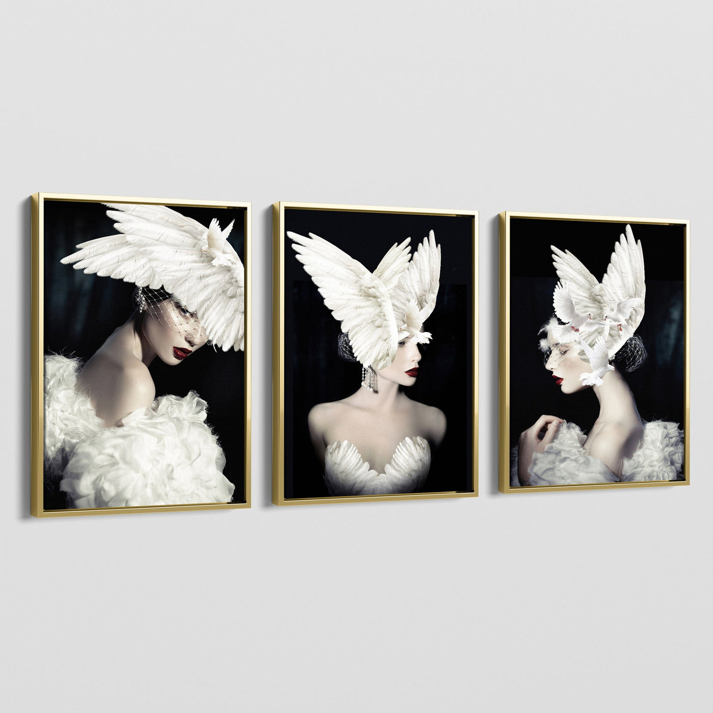 EXQUISITE PLUMES CANVAS