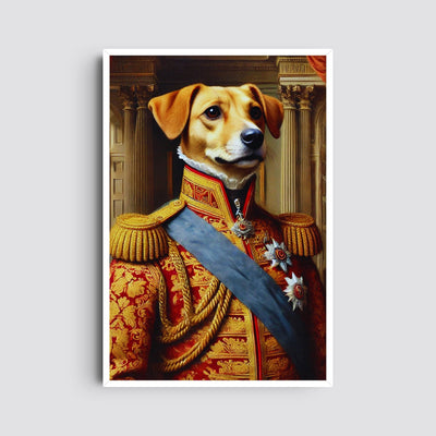 The Duke Pet Portrait