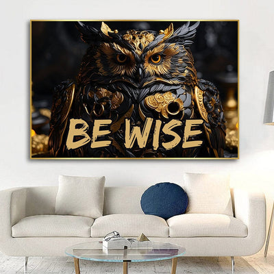 WISE OWL CANVAS