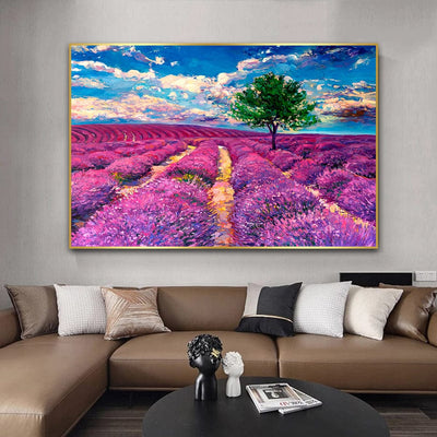 LAVENDER MEADOW CANVAS