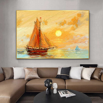 GOLDEN SAILS CANVAS