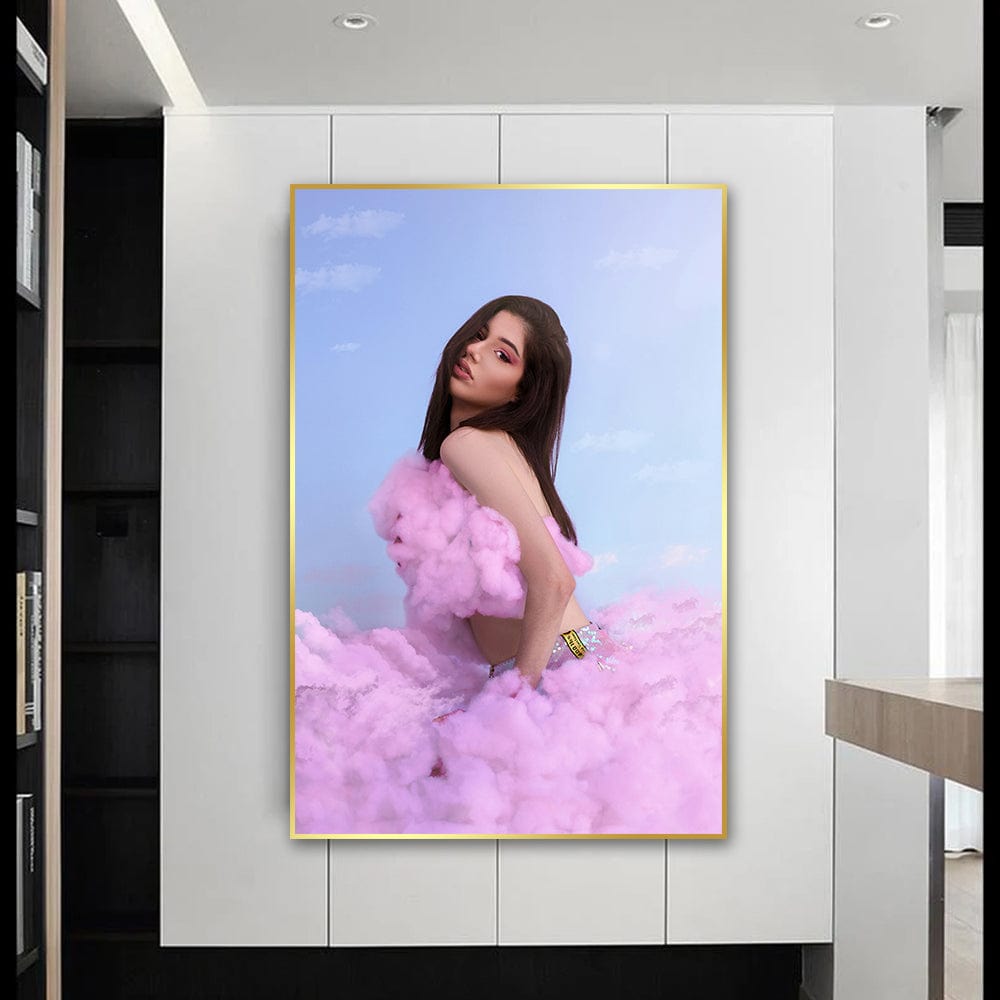 COTTON CANDY FLUFF CANVAS