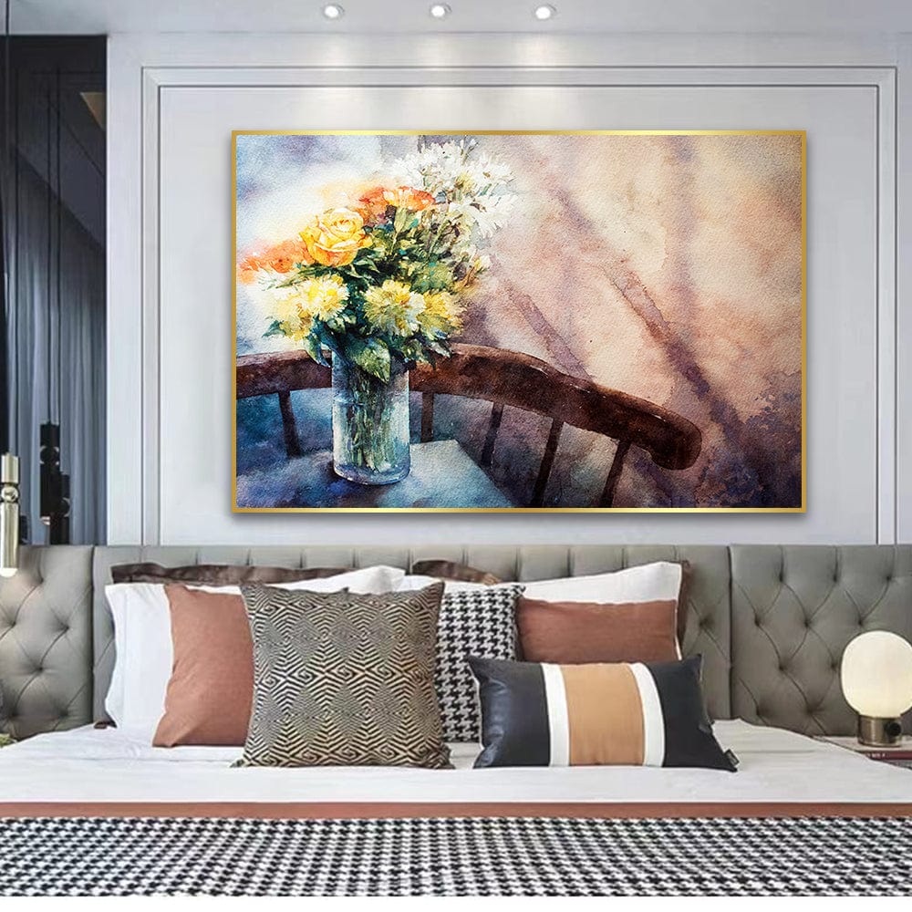 GOLDEN HOUR FLEUR CANVAS