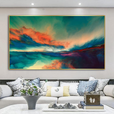 WARM HORIZON CANVAS