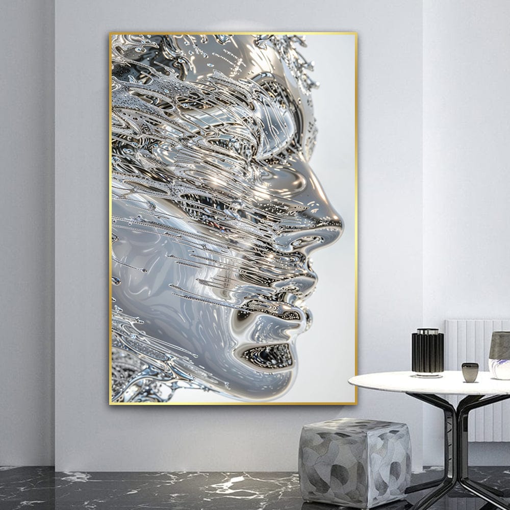 CHROME EXISTENCE CANVAS