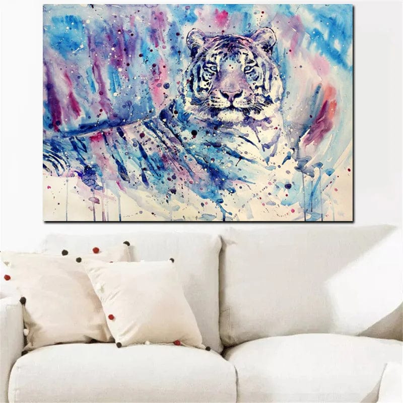 TIGER GRAFITTI CANVAS