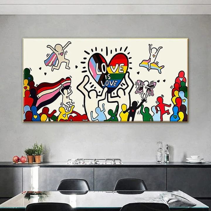 LOVE IS LOVE GRAFFITI – Crib of Art