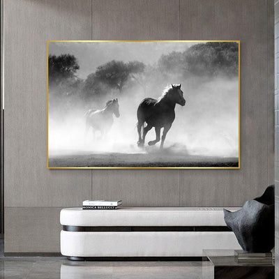 GALLOPS AND MIST CANVAS