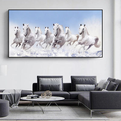 WHITE HORSES