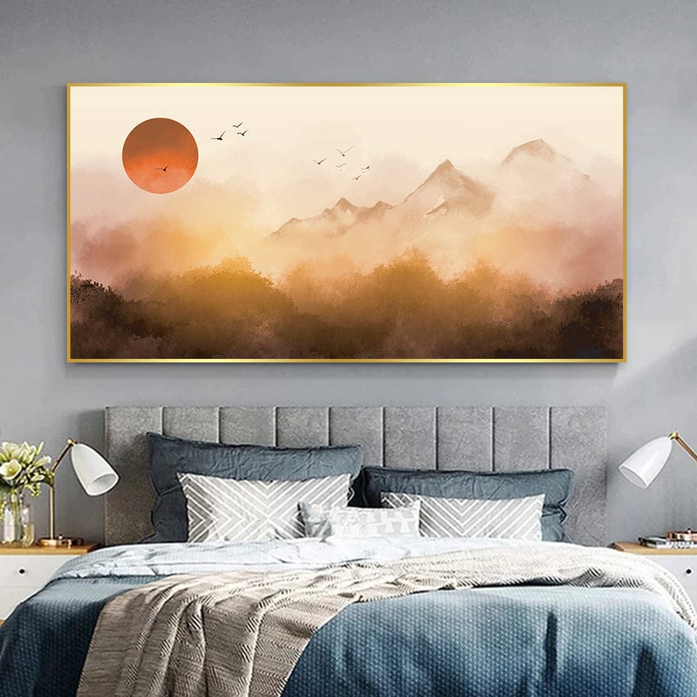 AMBER PEAKS CANVAS