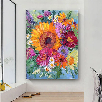 VIVID PETALS CANVAS