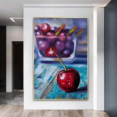 RETRO CHERRY CANVAS