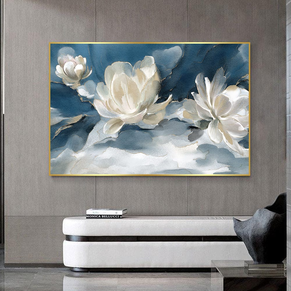 IVORY BLOOMS CANVAS