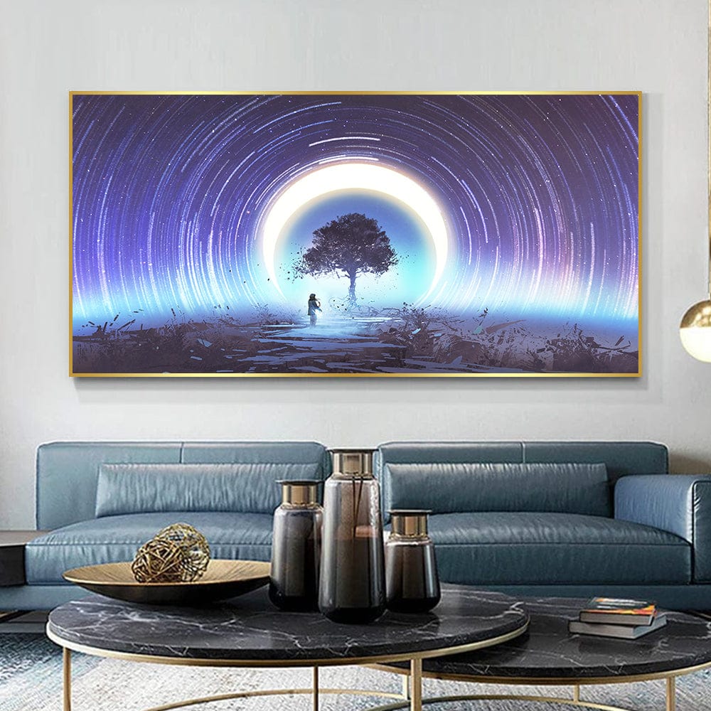 CELESTIAL HALO CANVAS