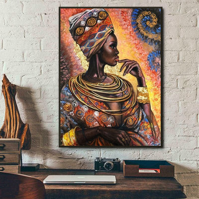 QUEEN OF WEST AFRICA CANVAS