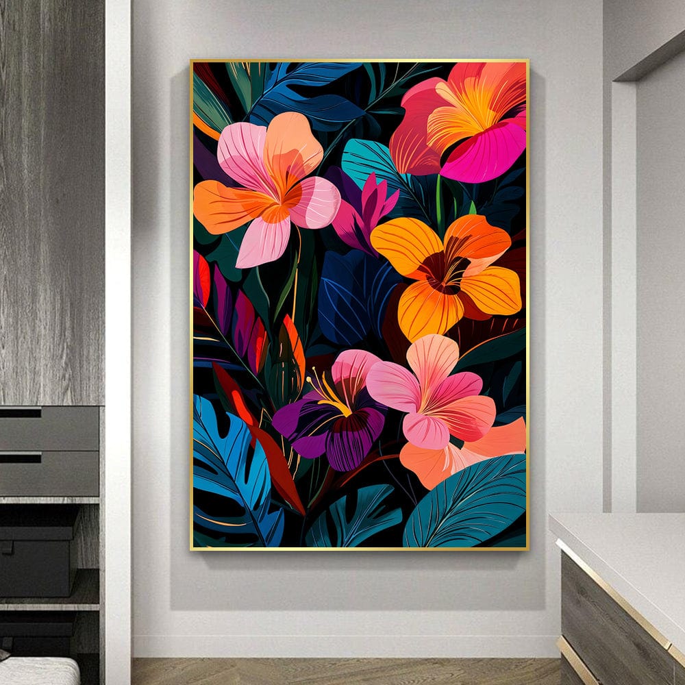 VIBRANT FLEURS - XL+