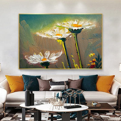 CHEERFUL DAISIES CANVAS