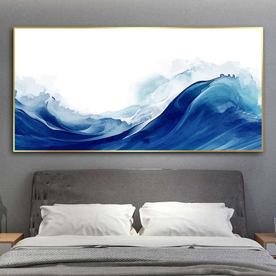 WATERCOLOR WAVES CANVAS