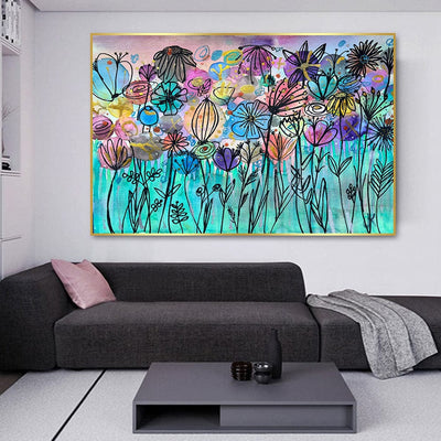 CONTEMPORARY GARDEN CANVAS