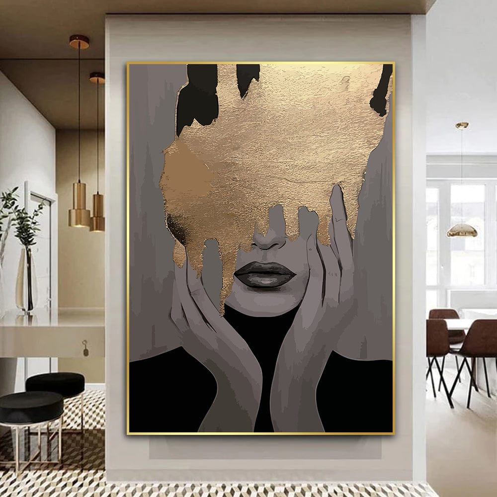 GOLD NOIR CANVAS