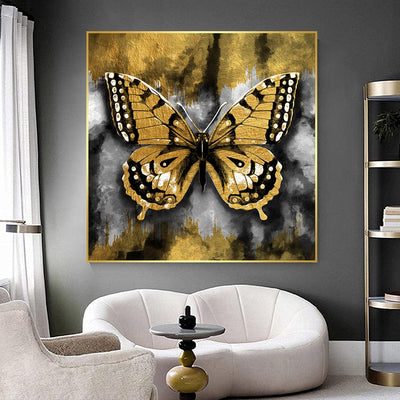 BUTTERFLY NOIR CANVAS