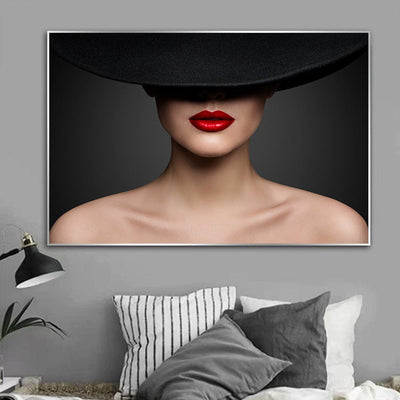 SCARLET LIPS CANVAS