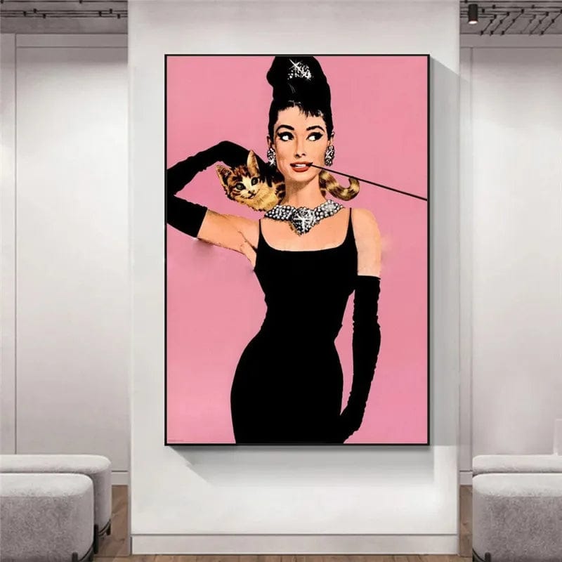 FRISKY AUDREY CANVAS