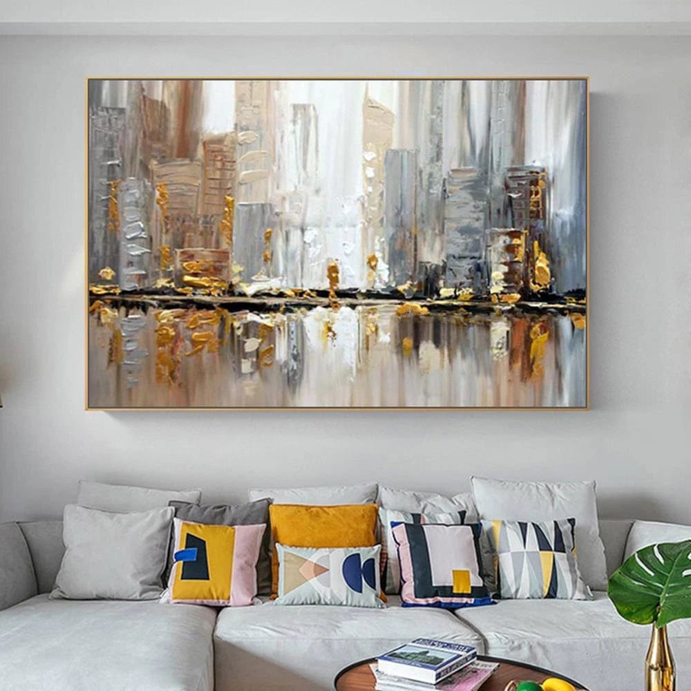 ABSTRACT DOWNTOWN CANVAS