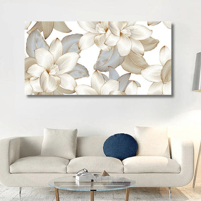FLORAL GOLD CANVAS