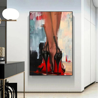 RED BOTTOMS CANVAS