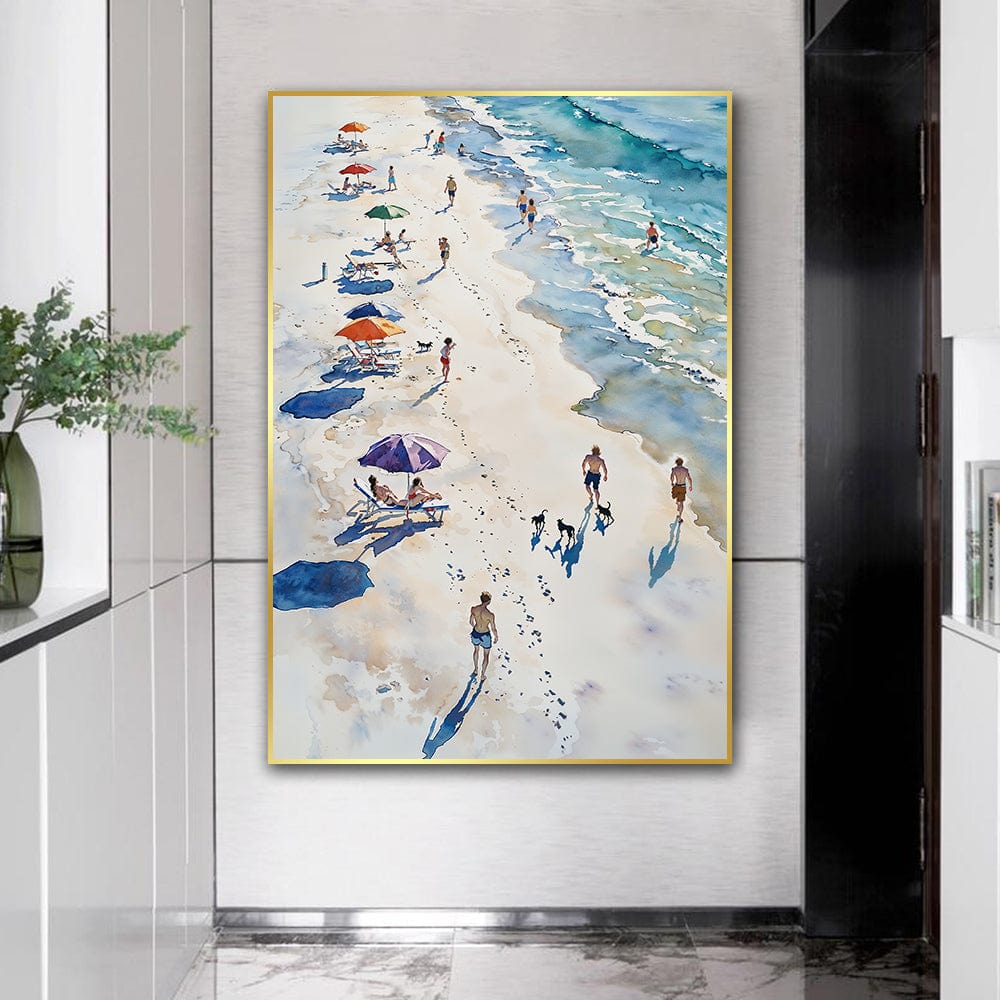 SUMMERTIME BEACH CANVAS