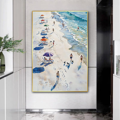 SUMMERTIME BEACH CANVAS