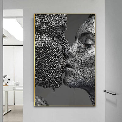 METAL KISS CANVAS