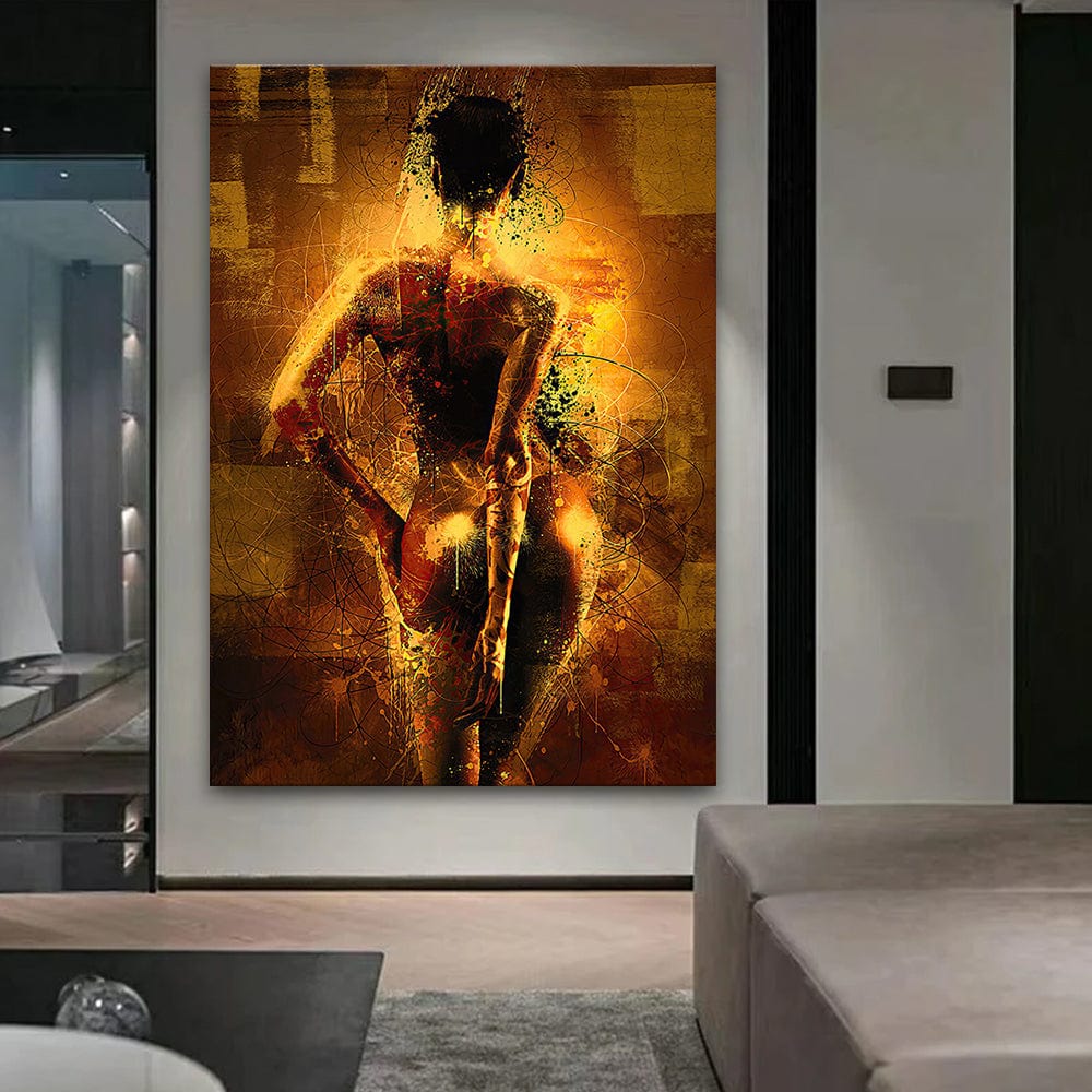 GOLDEN ELEGANCE - CANVAS