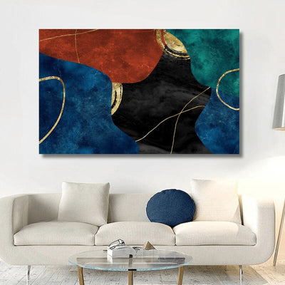 VIBRANT & GOLD CANVAS
