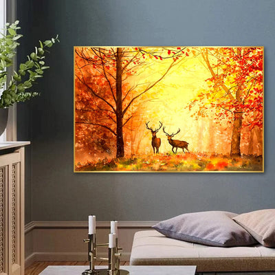 GOLDEN FOREST CANVAS
