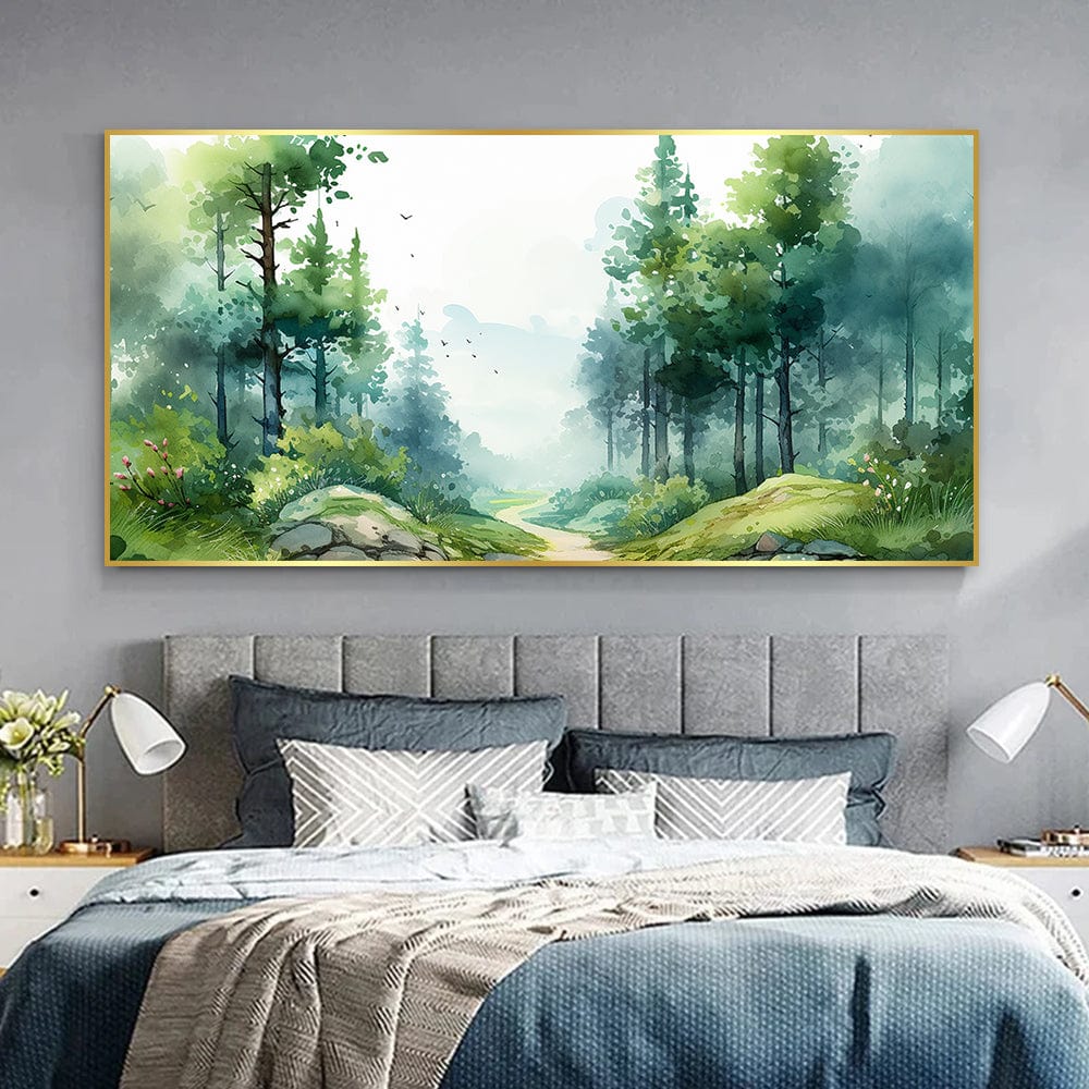 WATERCOLOR PATH CANVAS