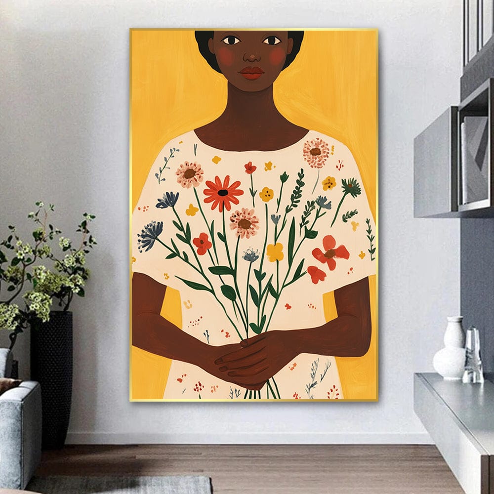 WILD FLOWERS CANVAS