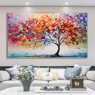 AUTUMN'S RAINBOW CANVAS