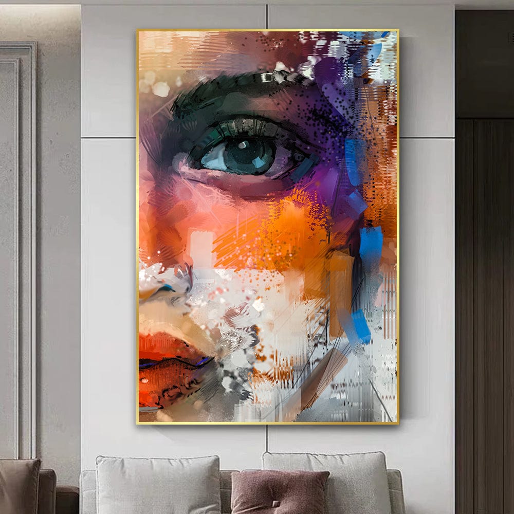 ABSTRACT EYE CANVAS