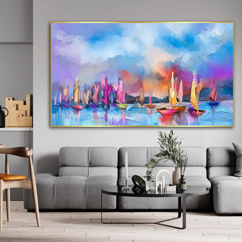 COLORFUL SAILS CANVAS