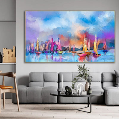 COLORFUL SAILS CANVAS
