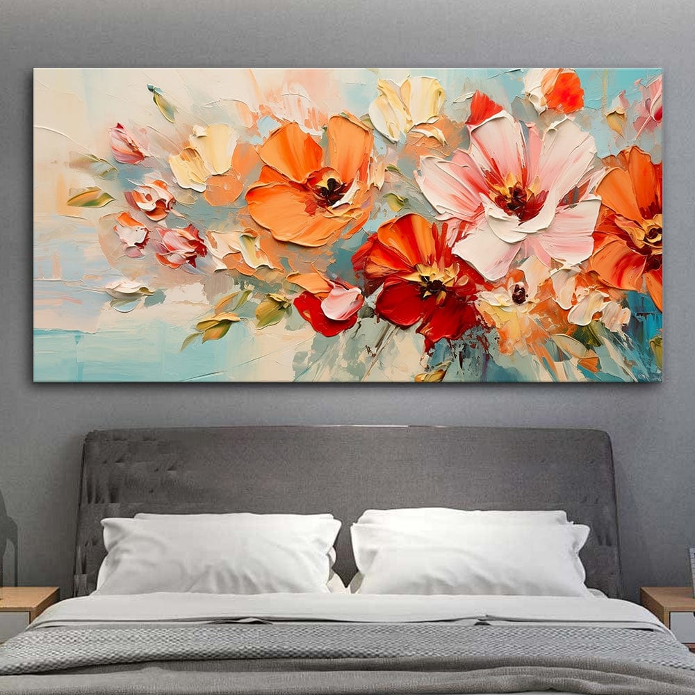 WARM BLOSSOMS - CANVAS