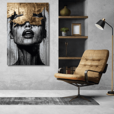 GOLD MASK CANVAS