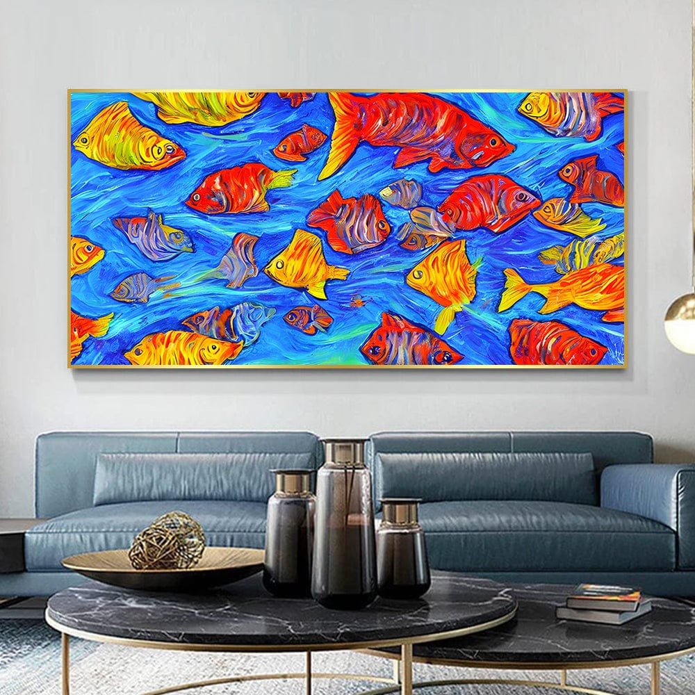 UNDERWATER COLORS CANVAS