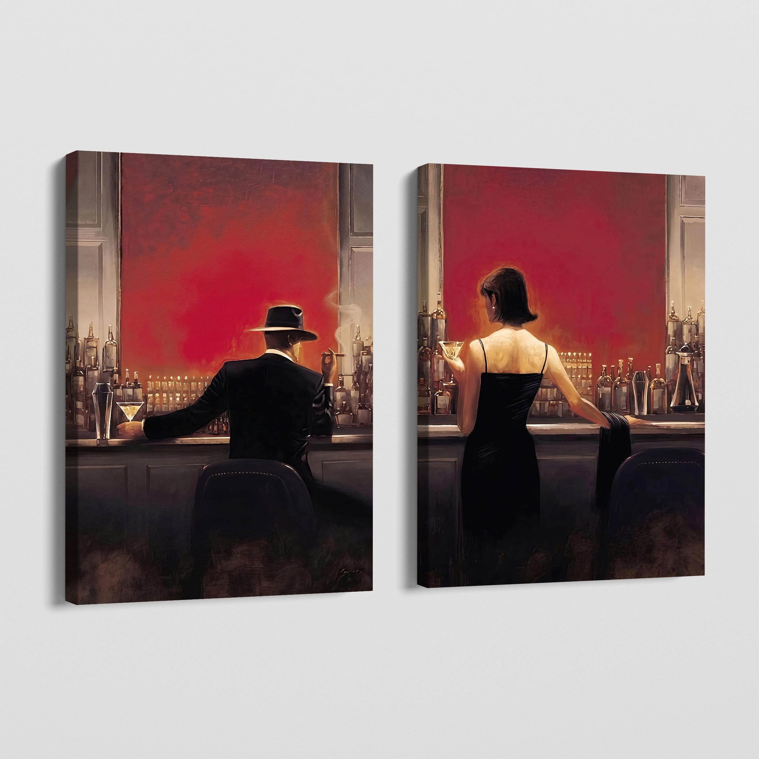 NOSTALGIA AND MARTINI CANVAS