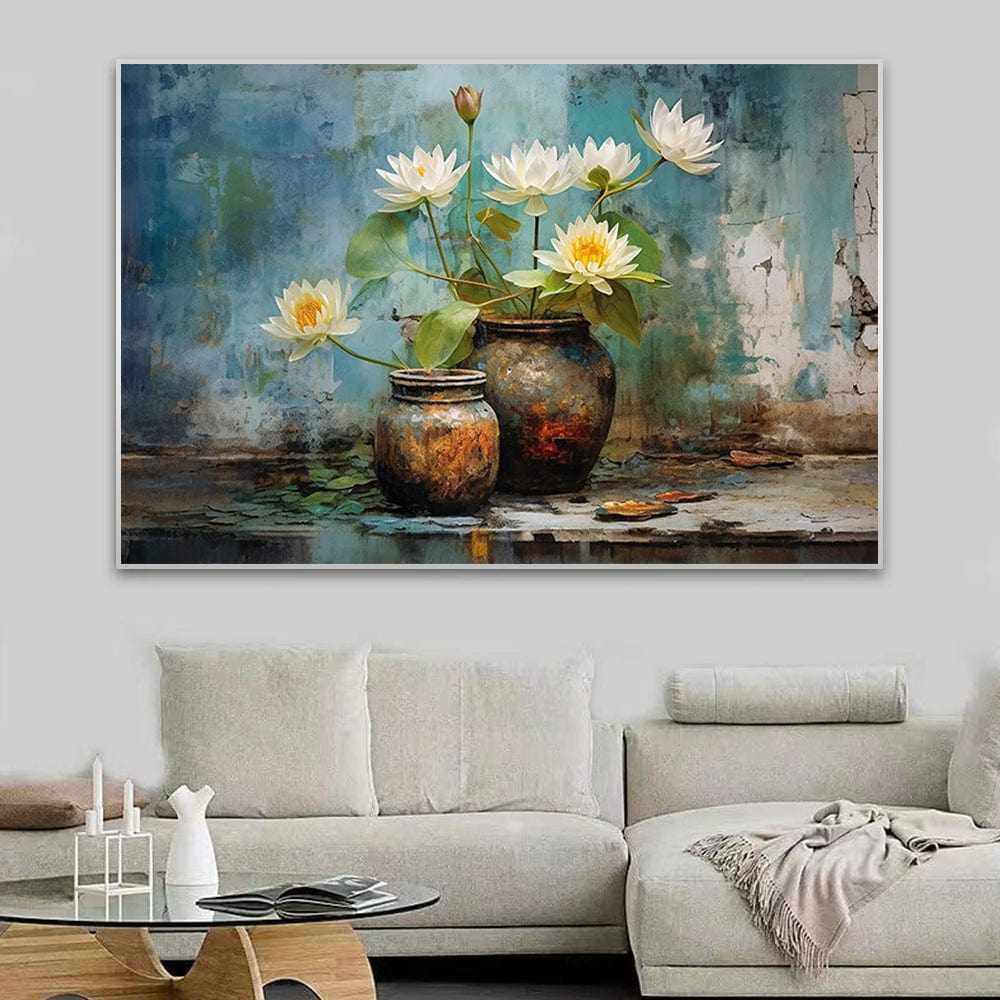 VINTAGE LILIES CANVAS