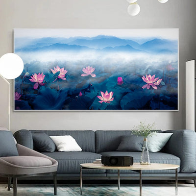 MISTY LILLIES CANVAS